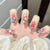 12 Sizes-24 Pcs Press On Nails R610
