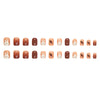 12 Sizes-24 Pcs Press On Nails R710