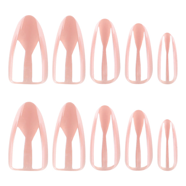12 Sizes-24 Pcs Press On Nails JP4026