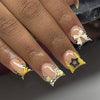 12 Sizes-24 Pcs Press On Nails JP3656