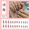 12 Sizes-24 Pcs Press On Nails Z678