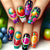 12 Sizes-24 Pcs Press On Nails Y574