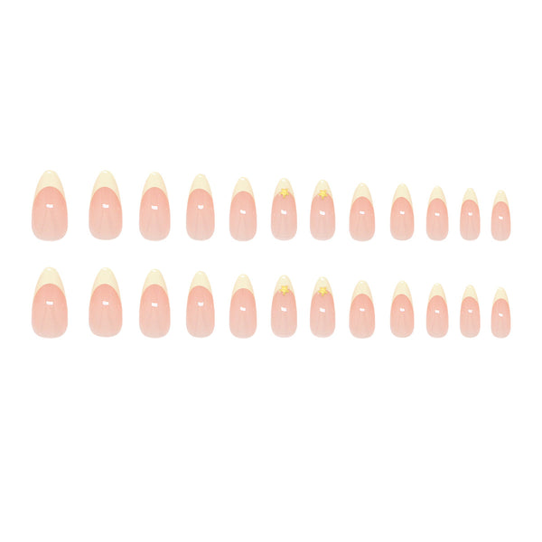 12 Sizes-24 Pcs Press On Nails Z1095