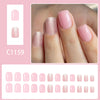 12 Sizes-24 Pcs Press On Nails C1159