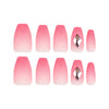 12 Sizes-24 Pcs Press On Nails JP2634