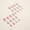 12 Sizes-24 Pcs Press On Nails W345