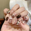 12 Sizes-24 Pcs Press On Nails Z517
