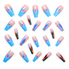 12 Sizes-24 Pcs Press On Nails Y726