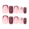 12 Sizes-24 Pcs Press On Nails JP3933