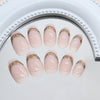 12 Sizes-24 Pcs Press On Nails W1892