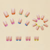 12 Sizes-24 Pcs Press On Nails Y115