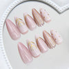 12 Sizes-24 Pcs Press On Nails W1996