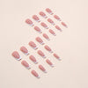 12 Sizes-24 Pcs Press On Nails W1040