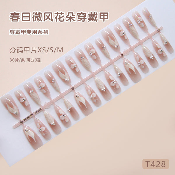 30 Pcs Press On Nails Z1337