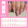 12 Sizes-24 Pcs Press On Nails W1944