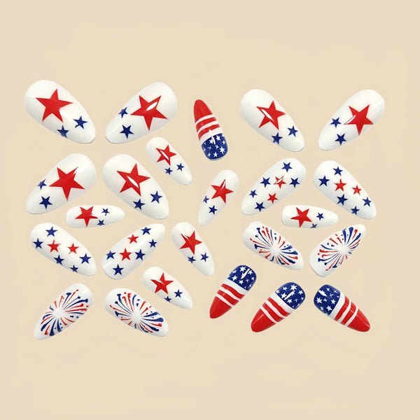 12 Sizes-24 Pcs Press On Nails Y2010