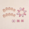 12 Sizes-24 Pcs Press On Nails W1167