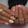 12 Sizes-24 Pcs Press On Nails Z1079