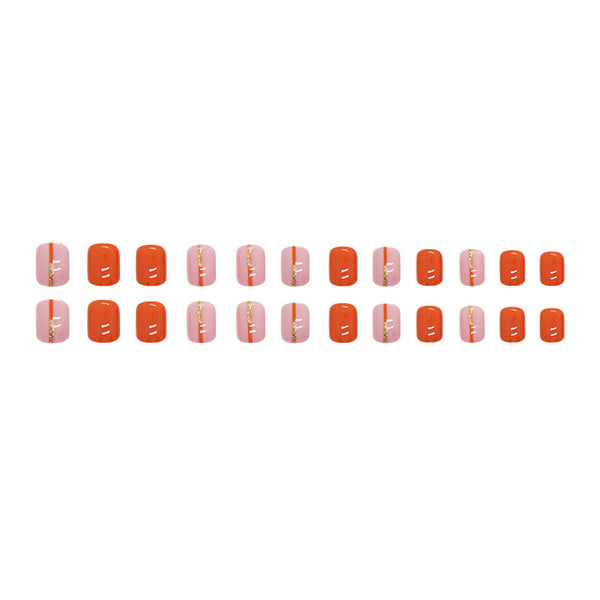 12 Sizes-24 Pcs Press On Nails W657