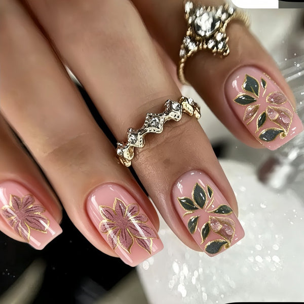 12 Sizes-24 Pcs Press On Nails y2069-z-24