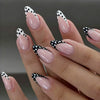 48 Pcs Press On Nails Polkadot-1-48pcs