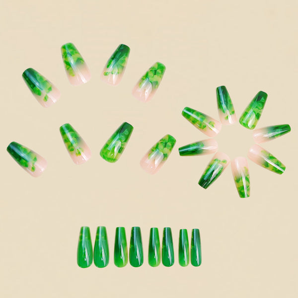 12 Sizes-24 Pcs Press On Nails y2086-24