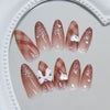 12 Sizes-24 Pcs Press On Nails Z1309