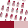12 Sizes-24 Pcs Press On Nails JP3030