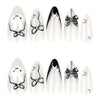 12 Sizes-24 Pcs Press On Nails JP4042
