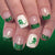 12 Sizes-24 PcsPress On Nails C1564