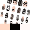 12 Sizes-24 Pcs Press On Nails JP4520