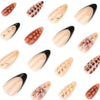 12 Sizes-24 Pcs Press On Nails JP4087