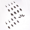 12 Sizes-24 Pcs Press On Nails JP1134
