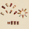 12 Sizes-24 Pcs Press On Nails Y1245