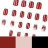 12 Sizes-24 Pcs Press On Nails JP3951