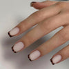 12 Sizes-24 Pcs Press On Nails W1437
