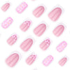 12 Sizes-24 Pcs Press On Nails JP3772