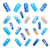 12 Sizes-24 Pcs Press On Nails Y718