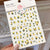 Nail Art Sticker 5DST154