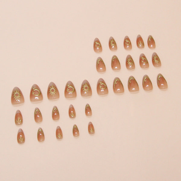 30 Pcs Press On Nails W1769