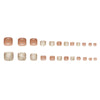 12 Sizes-24 Pcs Press On Nails F197