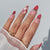 12 Sizes-24 Pcs Press On Nails W1582