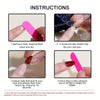 12 Sizes-24 Pcs Press On Nails A-20-01