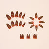 12 Sizes-24 Pcs Press On Nails W1548