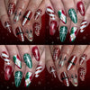 Christmas Press On Nails-2 Sets Mixed Pack (48PCS Total) xmas-10