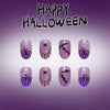 12 Sizes-24 Pcs Press On Nails C2000