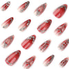 12 Sizes-24 Pcs Press On Nails JP4221