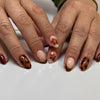 12 Sizes-24 Pcs Press On Nails JP4037