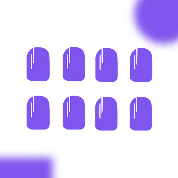 12 Sizes-24 Pcs Press On Nails C971