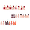 12 Sizes-24 Pcs Press On Nails JP4041